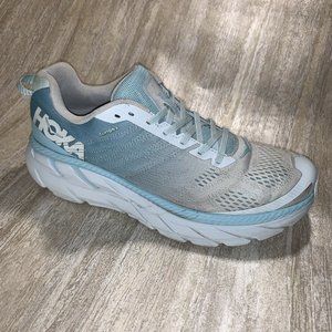 Hoka One One Womens Clifton 6 Teal Running Shoes